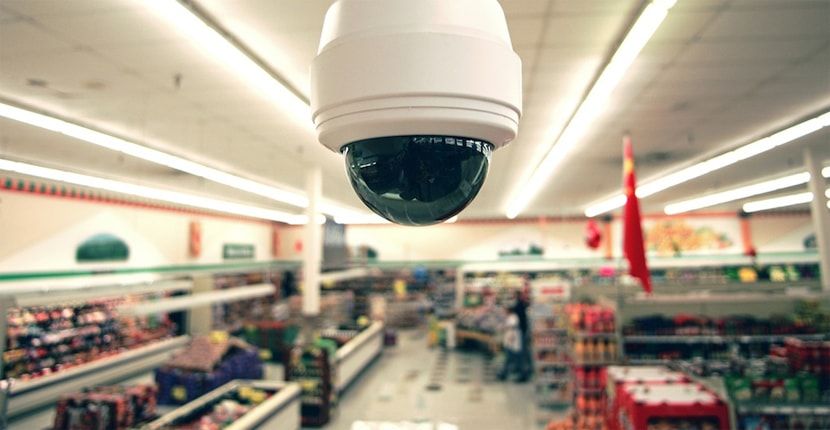 Control de cámaras en supermercados