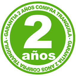 Garantía 2 años
