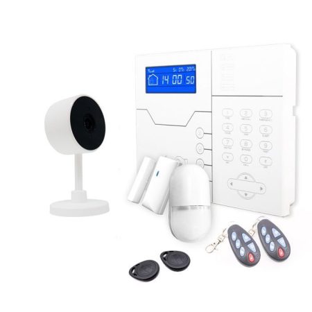 SAMTITY Alarma de Incendio para el hogar Detector de Humo con Alarma de Incendio Inteligente Alarma de Humo Sensor fotoel/éctrico de Voz de 85 dB para Escuela//Dormitorio//Oficina