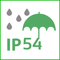 preparado para exterior IP54