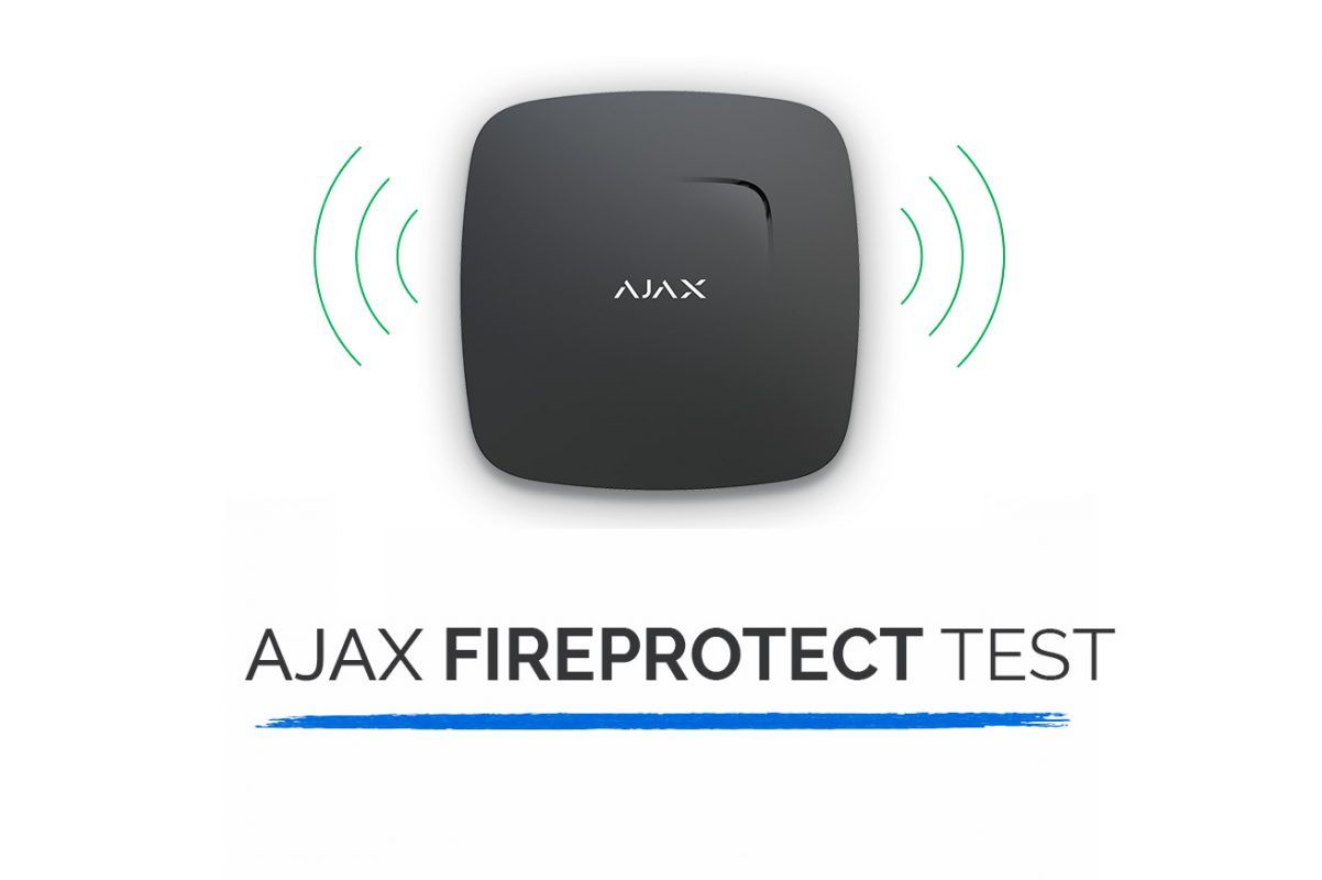 Pruebas detector de humos Ajax FireProtect