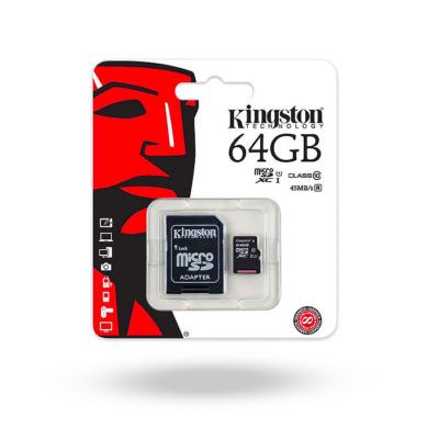 tarjeta de memoria microsd 64 gb