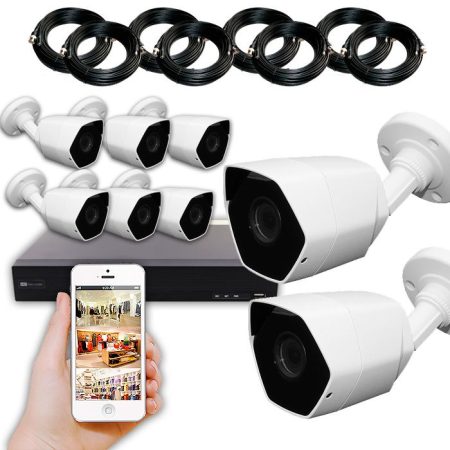 kit videovigilancia exterior Fábrica