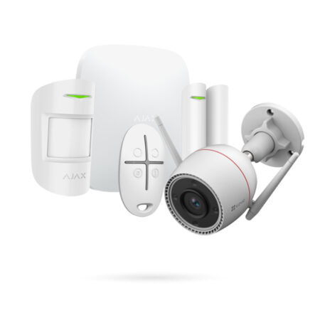 Kit AJAX Alarma con Cámara de Vigilancia y Grabación para Casa