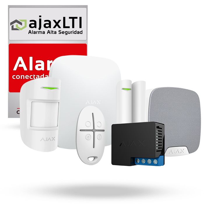 Kit ajax de alarma con sistema domótico del hogar