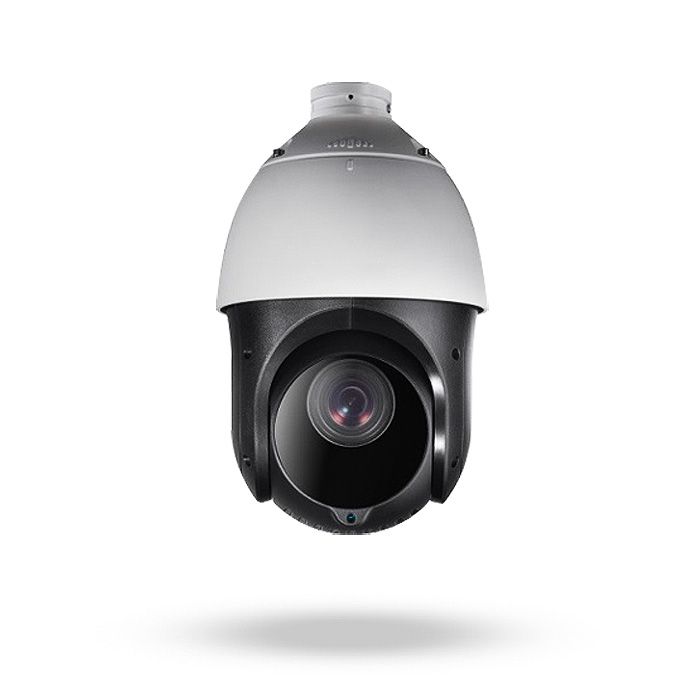 Domo PTZ IP con infrarrojos de largo alcance, almacenamiento interno, alimentación PoE y 4 Mpx - SAFIRE KOVIN