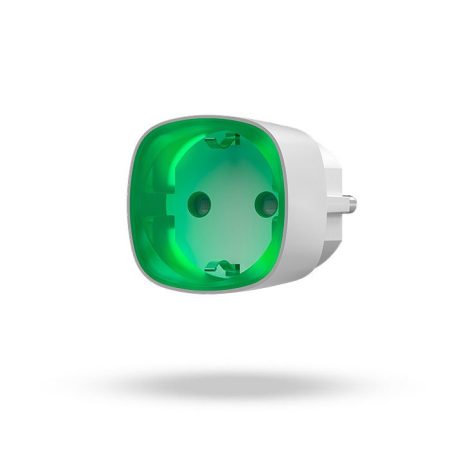 Enchufe inteligente inalámbrico con monitor de energía para alarma Ajax Socket
