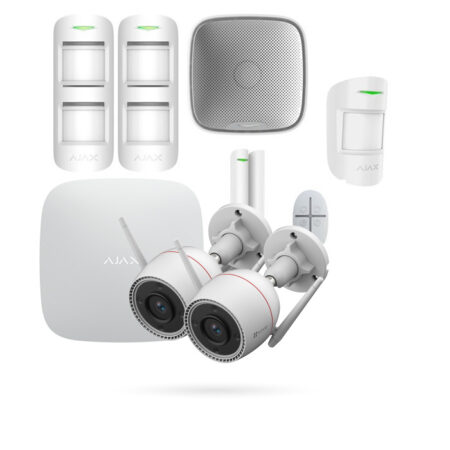 KIT AJAX PAREADO Alarma con VideoVigilancia Sin Cuotas