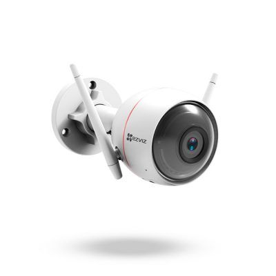 Cámara IP Wifi Exterior con sirena, luces flash y grabación para DISUASIÓN PRO EZVIZ C3W ezGuard