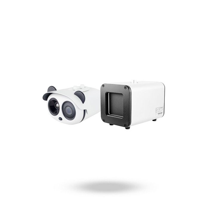 Sistema de reconocimiento facial con detección de fiebre corporal a distancia mediante cámara térmica KIT PANDA