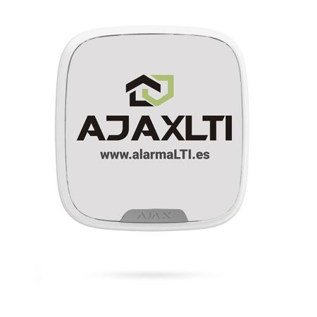 Sirena para alarma Ajax StreetSiren exterior con Logo LTI