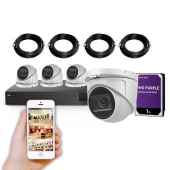 kit camaras de vigilancia 4k