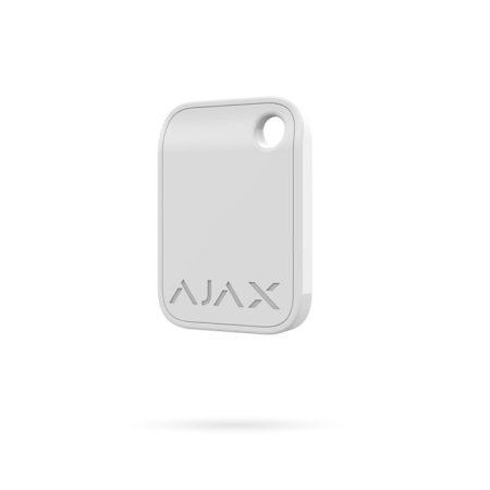 Llavero Ajax de acceso sin contacto mifare para sistema de Alarma Ajax color blanco