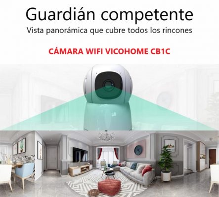 Cámara interior wifi ptz con audio y grabadion UNIARCH UHO