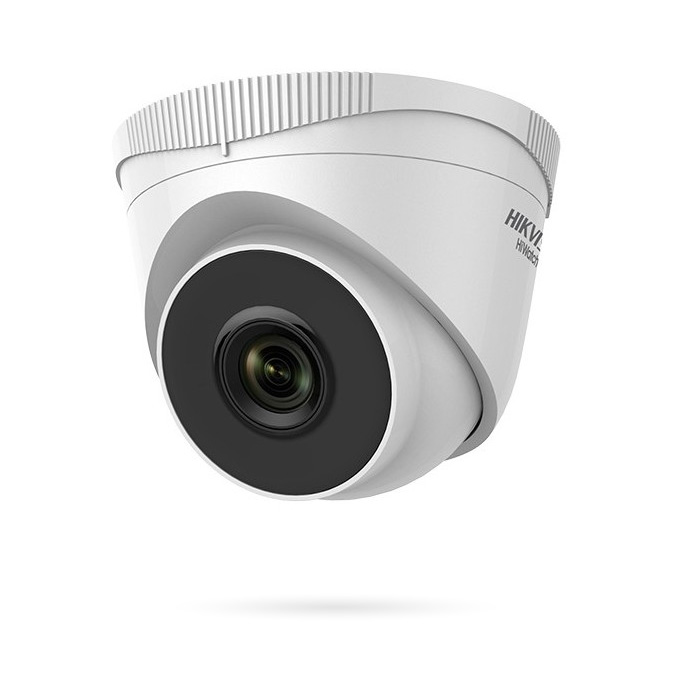 Kit de vigilancia IP Hikvision WDR – 4 cámaras domo de 2mpx/2.8 mm