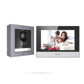kit videoportero ip hikvision