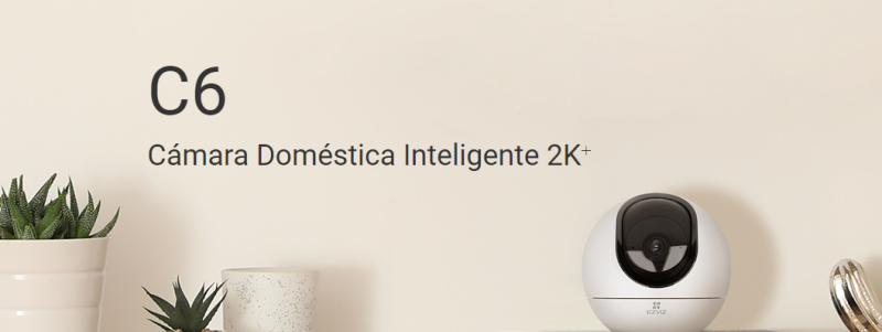EZVIZ C6, la cámara con giro panorámico