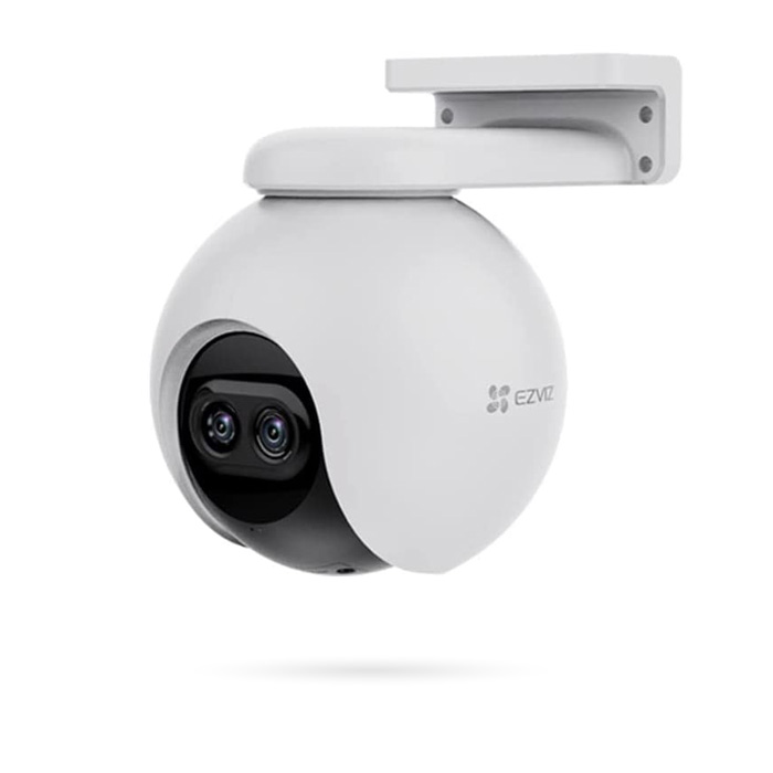  Cámara de seguridad para exteriores con cable con color de  visión nocturna, cámaras WiFi 360 para seguridad del hogar, cámaras de  videovigilancia impermeables, detección de movimiento, seguimiento y :  Electrónica