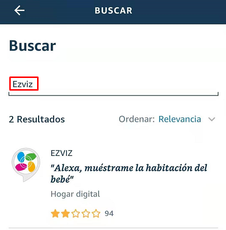 enlazar camaras ezviz con alexa