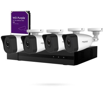 kit 4 camaras de seguridad