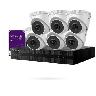 kit 6 camaras de videovigilancia