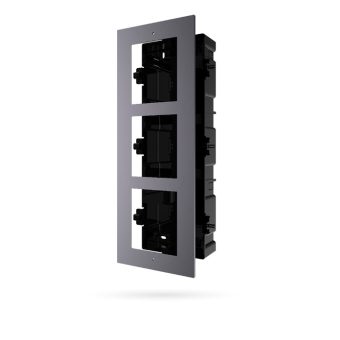 caja triple de superfice para videoportero Hikvision