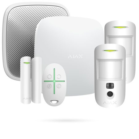 Kit de alarma AJAX completo para hogar I AJ-HUB-MRJ-W