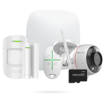 Kit Alarma con Videovigilancia AJAX y Grabación para casa