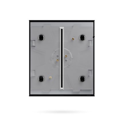 Panel de Interruptor Central sin contacto AJAX CENTERBUTTON 1G/2W Color Negro