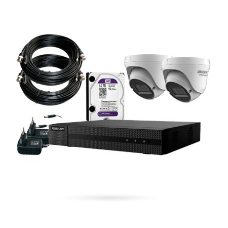 Kit Videovigilancia Nivian Nv-kit61-4c2m-bat Vigilancia De Seguridad