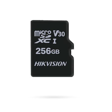 Tarjeta de Memoria HIKVISION 256GB MicroSD hasta 3.000 Ciclos de Escritura