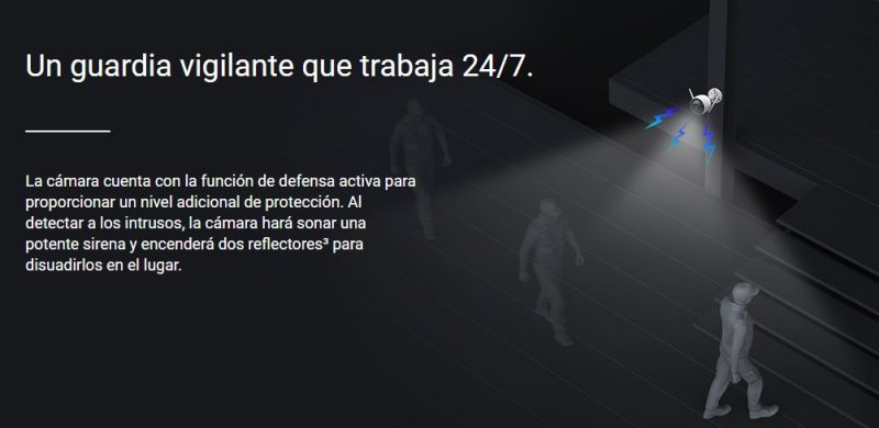 Esta cámara wifi avisa de la presencia humana