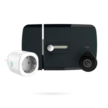 Cerrojo Electrónico Invisible Compatible Alarma Ajax Montaje Interior de Puerta KIT BOLT