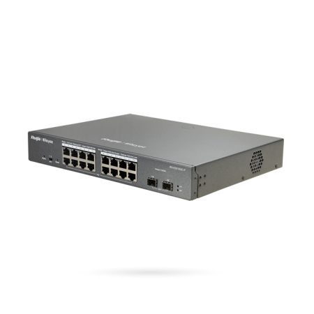 Switch PoE 16 Puertos Gigabit + 2SFP Gestionable REYEE