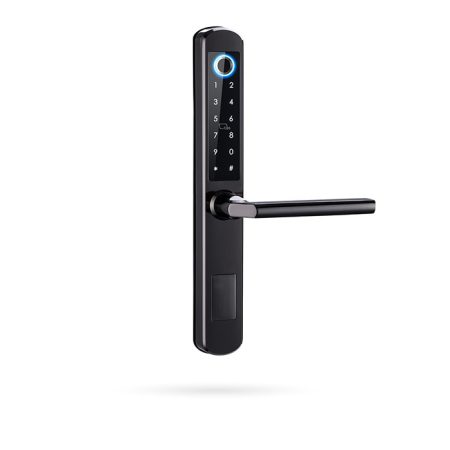 Manilla Inteligente Acceso App Huella Tarjeta y Teclado ELVIA E1 Negra de IBINTEL