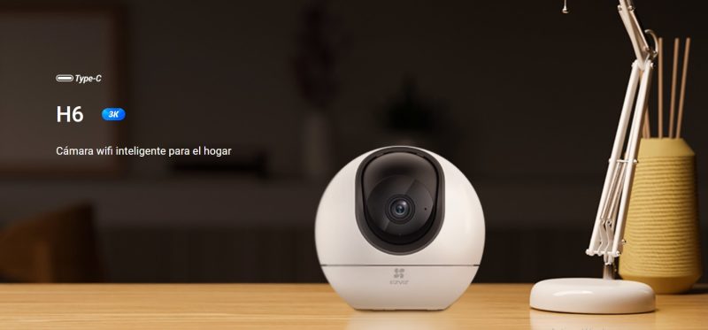 EZVIZ Cámara Vigilancia WiFi Interior 360º, Camara Vigilancia Bebe