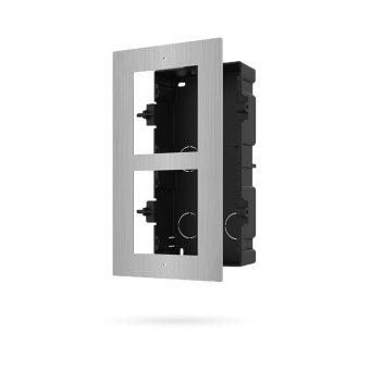 caja doble para modulos de videoportero hikvision