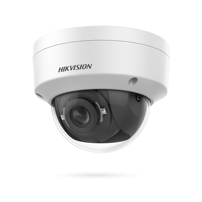 Cámara Antivandálica domo 8Mp con Visión Nocturna 30m Exterior HIKVISION PRO LUXOR