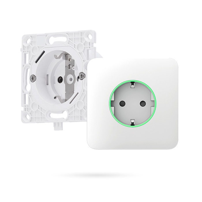 Base de interruptor inalámbrico de 1 a 5 canales - Blanco