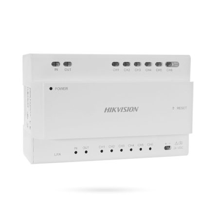 Distribuidor 2 Hilos 6CH para Videoportero HIKVISION