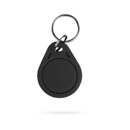 Llavero RFID de Proximidad Reescribible Negro