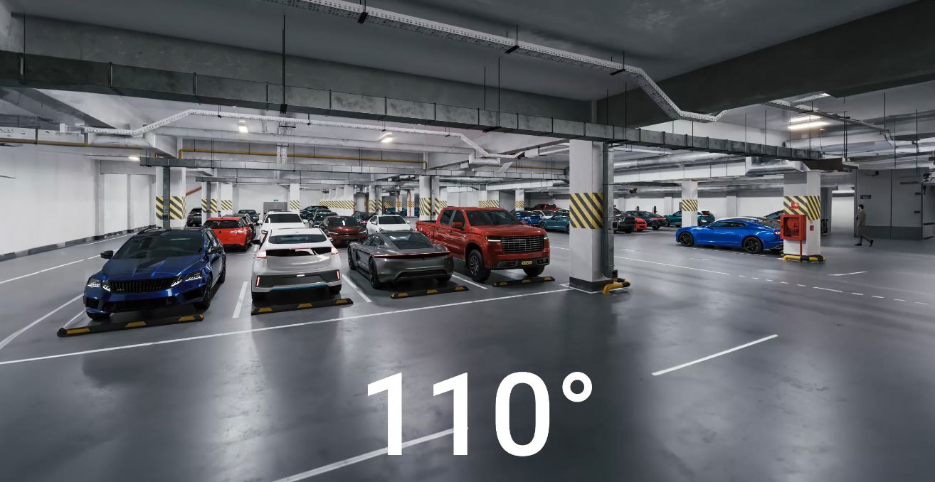 Amplio ángulo 110º Cámaras Ajax