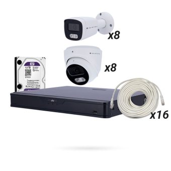 Kit IP hasta 16 cámaras