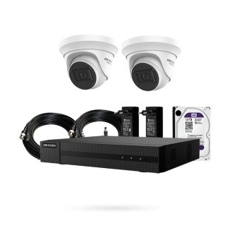 Kit CCTV hasta 2 cámaras