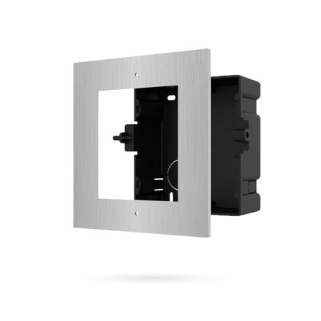 Caja de Empotrar de Acero Inoxidable para Módulo de Videoportero HIKVISION