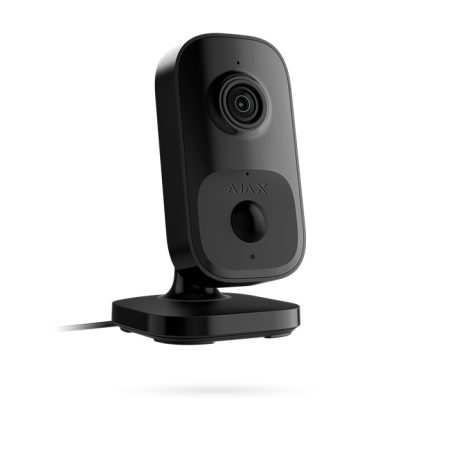 AJAX INDOOR NEGRA Cámara WiFi Interior IP IA 4MP Visión Nocturna 8m Audio