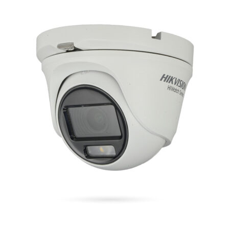 Cámara HD 1080p CCTV Exterior Lente Fija Visión Nocturna Color 20m HIKVISION TUY