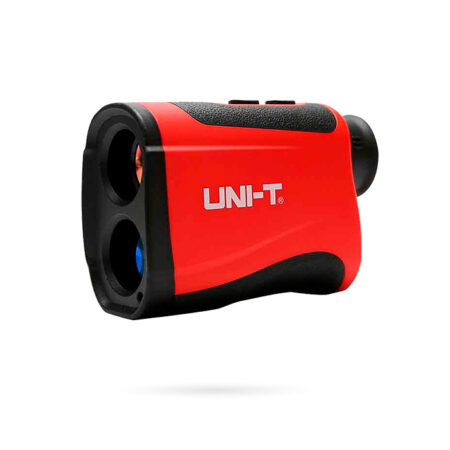 Metro Láser LM1500 Uni-T Zoom 6X Alcance 1371M Velocidad Ángulos Batería Recargable
