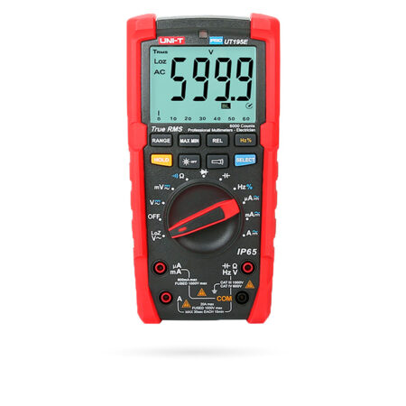 Multímetro Profesional UT195E True RMS Hasta 1000V/20A Linterna IP65