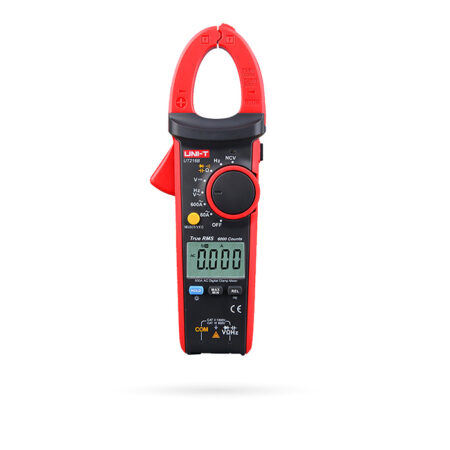 UNI-T Pinza Amperimétrica UT216B Mide AC 600A DC 1000V AC 750V True RMS NVC Apertura 30mm